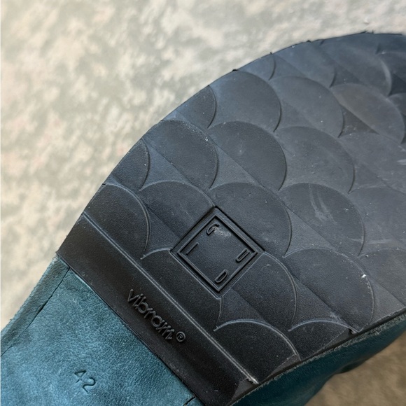 Guidi Front Zip Mid Boot Leather Blue Size 42 - Picture 4 of 7